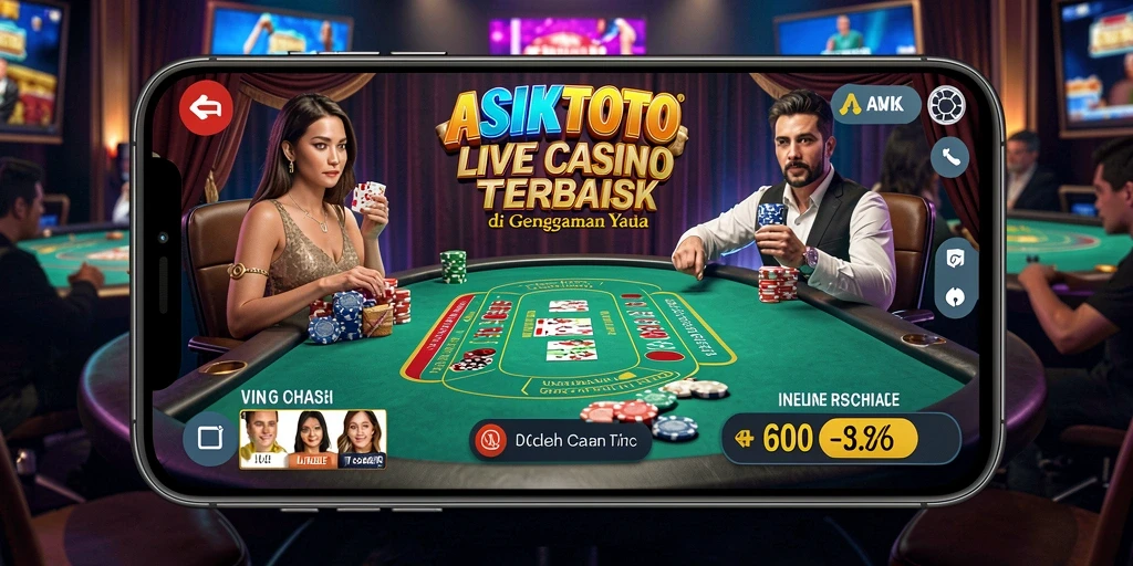 Gameplay ASIKTOTO yang seru dan interaktif dalam Live Casino.