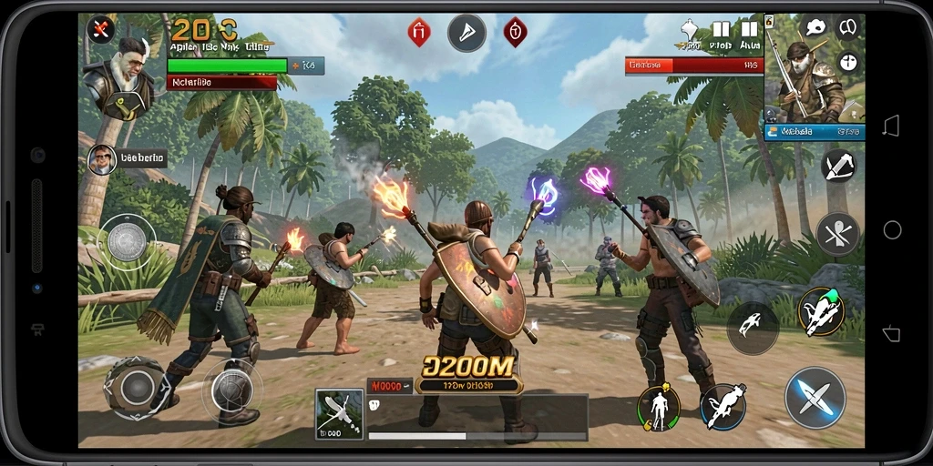 Tampilan D200M dengan fitur utility yang intuitif.