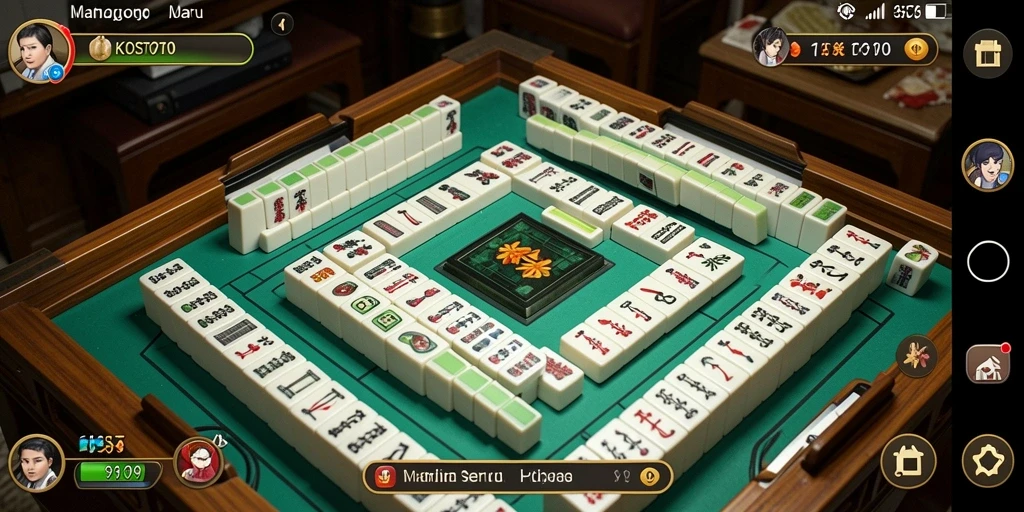 Tampilan permainan Mahjong yang menarik dan penuh warna di KOSTOTO.