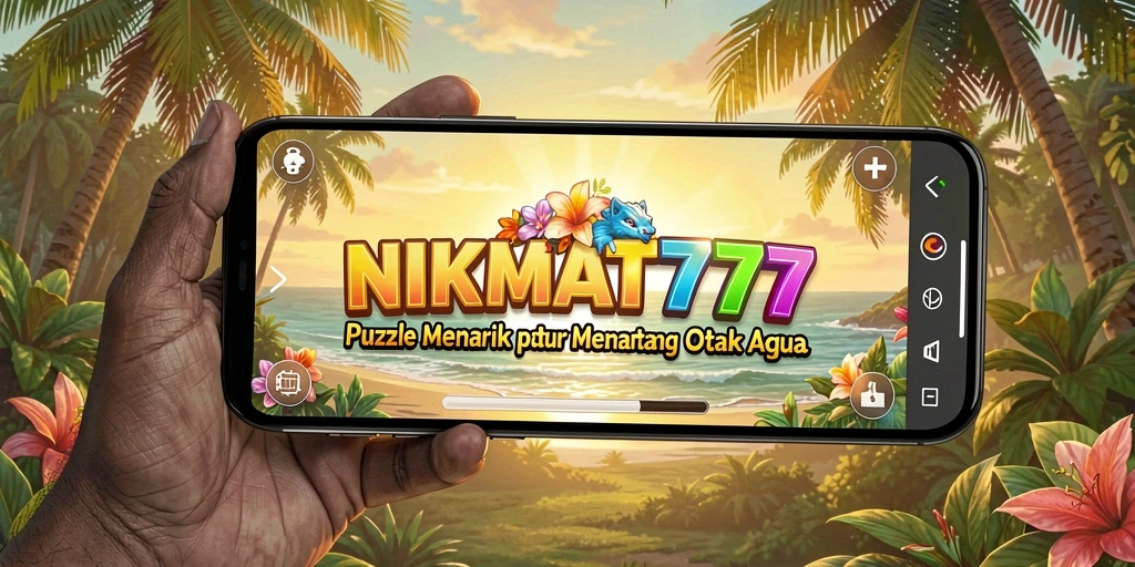 Screenshot NIKMAT777 menampilkan gameplay Puzzle yang dinamis dan menantang.