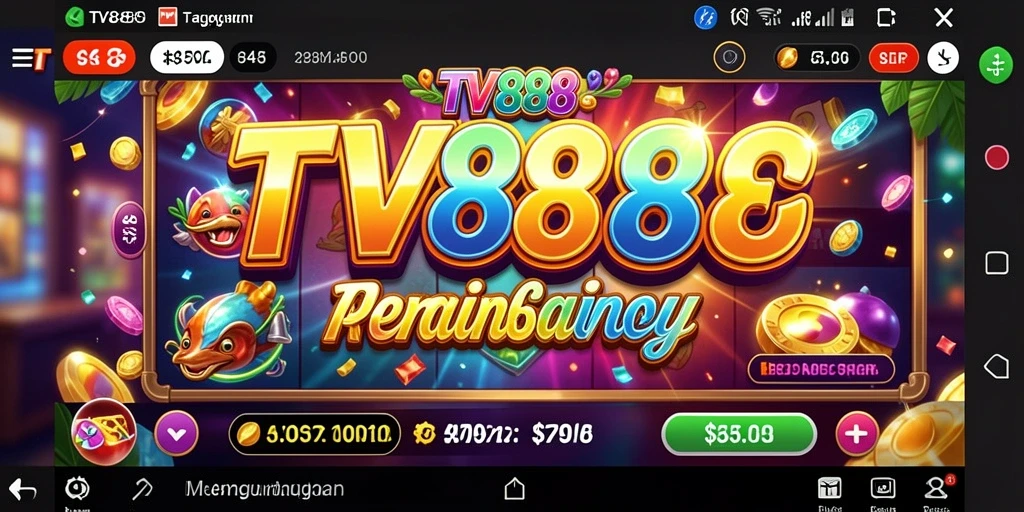 Tampilan gameplay Slot yang menarik di TV888.